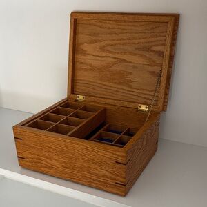 Wooden Jewelry Organizer Box